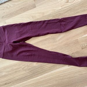 Lululemon align pant size 4 - burgundy